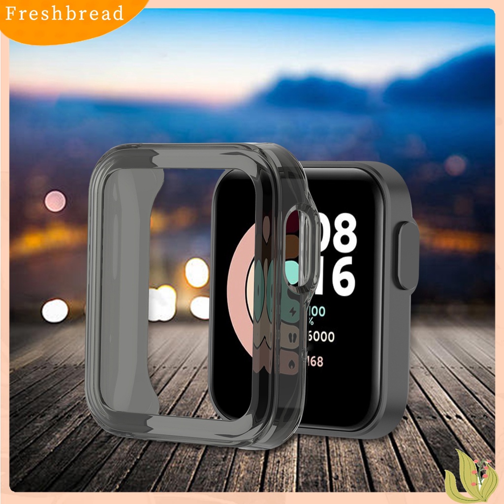 Terlaris Portable Transparent Shockproof TPU Smart Watch Screen Protector Protective Cover for Xiaomi Mi/Redmi Watch Lite