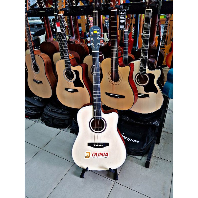 GITAR ACCOUSTIC ELECTRIC SCORPION FX 700