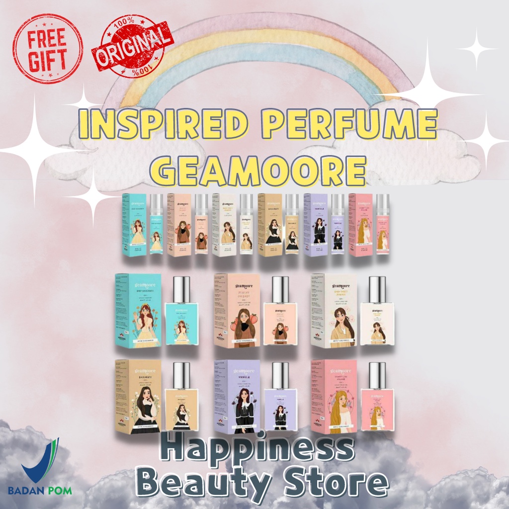 BPOM PARFUM GEAMOORE 6ML DAN 30ML INSPIRED PARFUM / PARFUME GEAMORE 30Ml / MINYAK WANGI GEAMORE