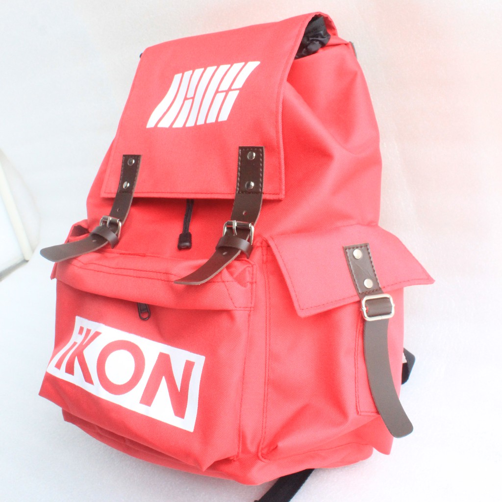 Tas ikon ikonic kpop multi ransel korean pop backpack