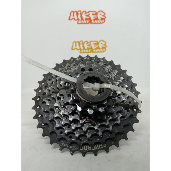 Cassette sproket gear mtb seli SHIMANO HG-200-9 9SPEED 11-34T 2ND normal