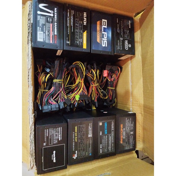 PSU pure 600watt power VGA 2x6pin