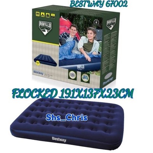 BESTWAY 67002/KASUR ANGIN BESTWAY/FLOCKED