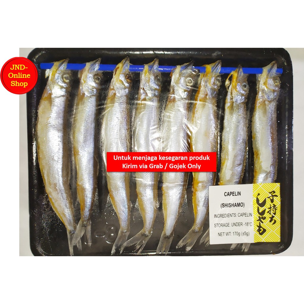 

Ikan Shisamo (Shisamo Capelin Fish) Import uk 200 gr