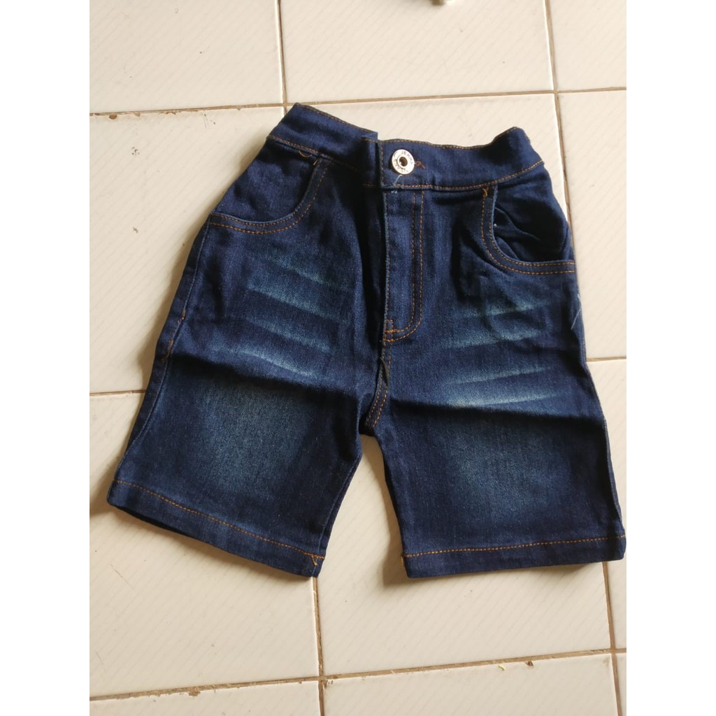 CE 02 4in1 setelan jeans anak vest + hairband Cool Elves