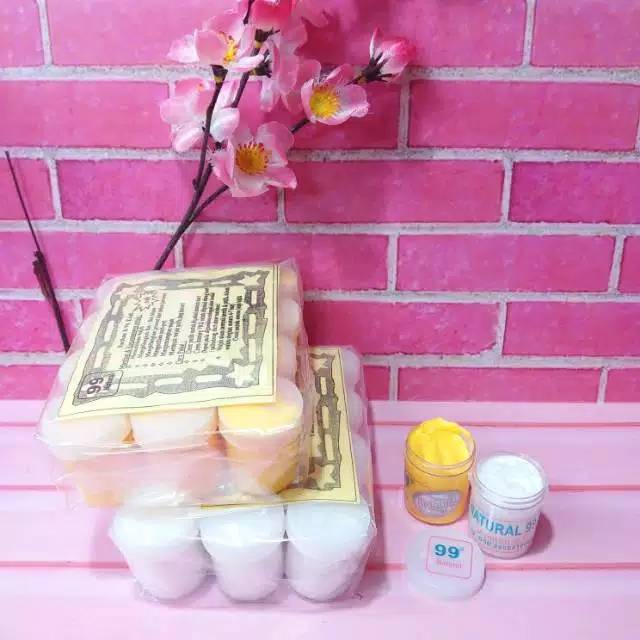 CREAM NATURAL 99 SIANG/ MALAM HOLO ORIGINAL LUSINAN