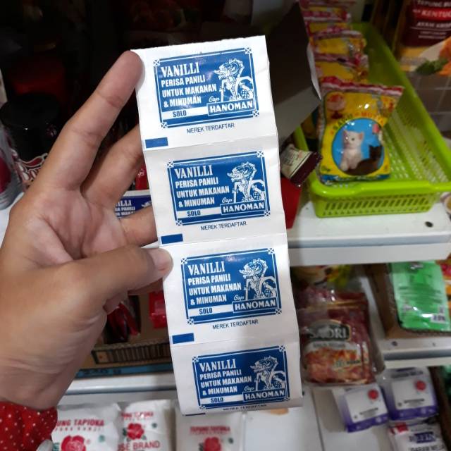 

VANILI HANOMAN 1 RENTENG (ISI 10 PCS)
