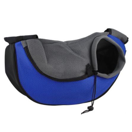 Tas Anjing / Kucing Selempang Pet Carrier Size L - 600D - Blue