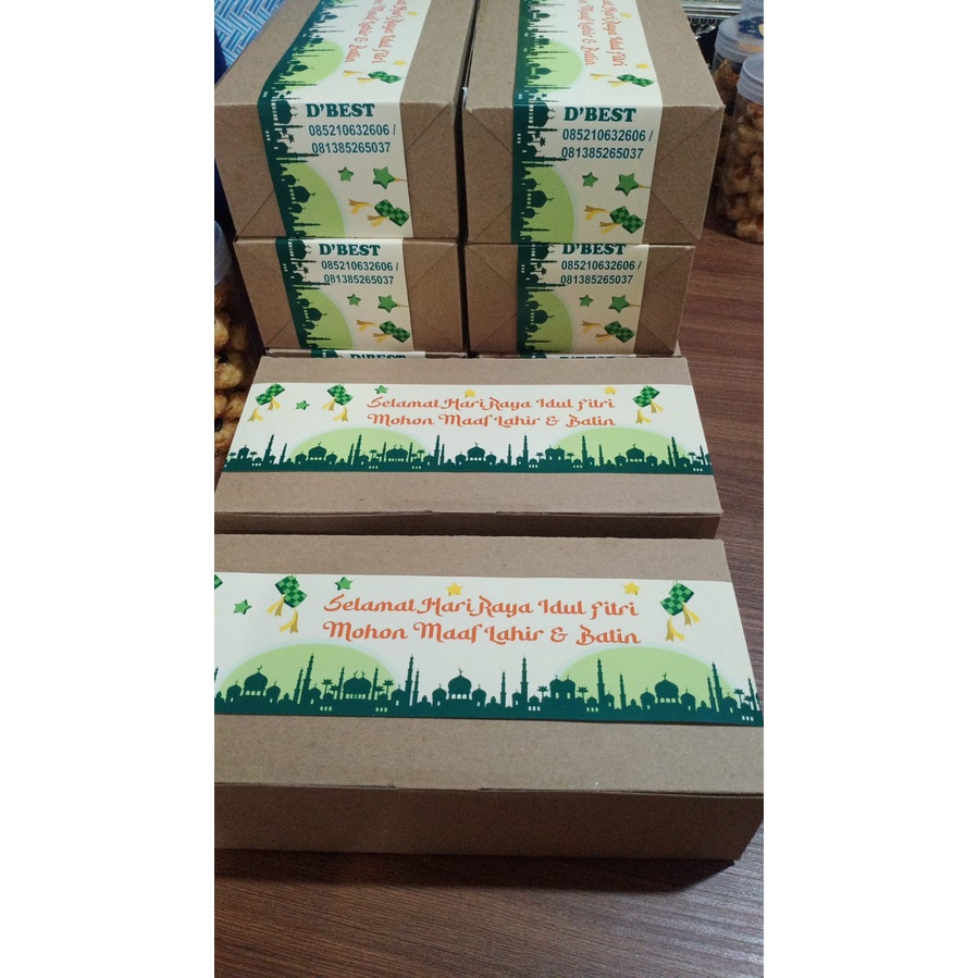 

Sleeve Idul Fitri Label Belt Box Lebaran Hampers Parcel