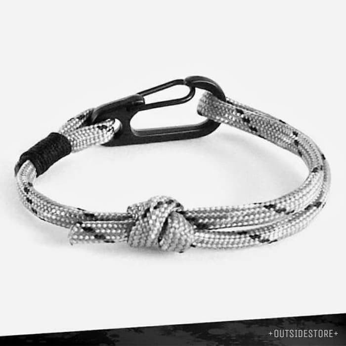 Carabiner Mini Pengait Kunci Gantungan Bucke Paracord Keychain