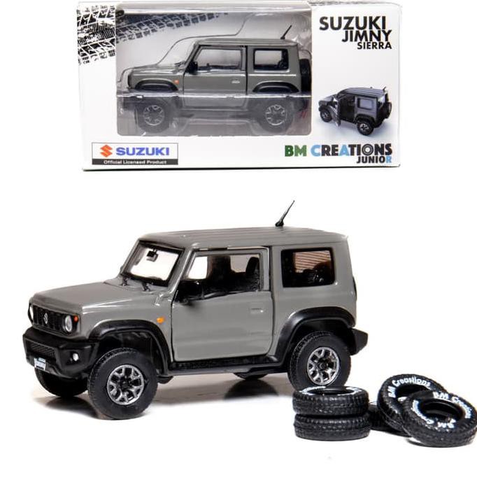 BM Creations 1/64 Suzuki Jimny Sierra Medium Gray