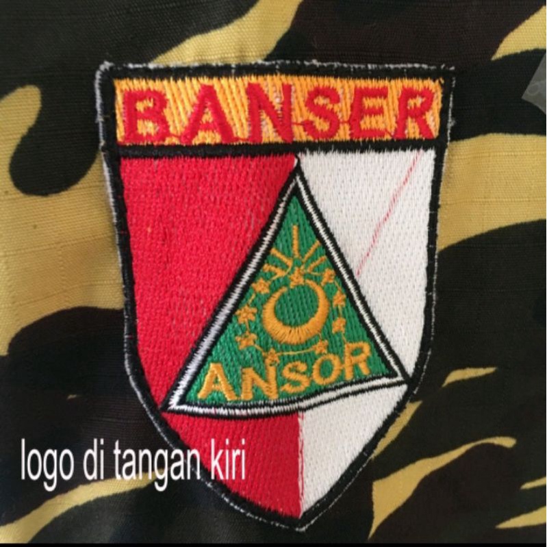 Stelan PDL BANSER gratis bordir bendera / Stelan / Banser / PDL panjang / PDL army