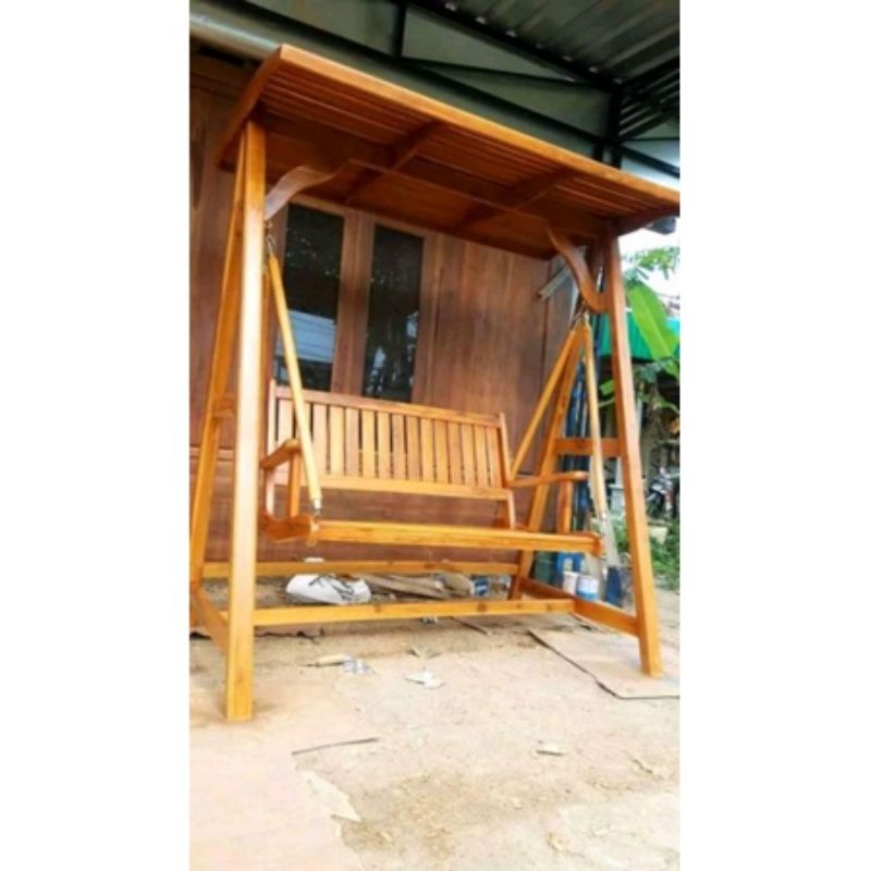 Ayunan Jati / Ayunan Taman / Kursi Taman / Kursi Santai
