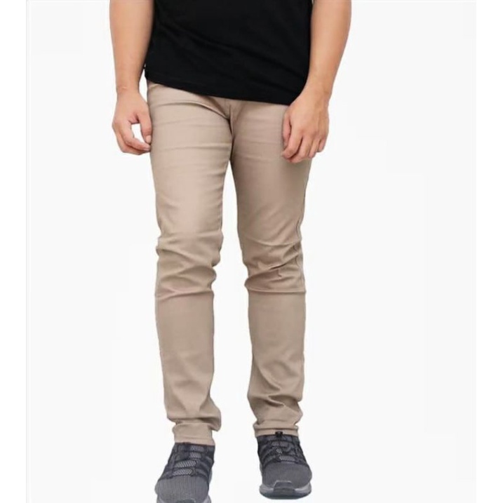 celana Chino panjang pria slimfit/ full acc best Quality