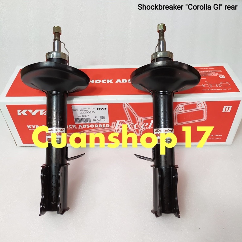 SHOCKBREAKER BELAKANG TOYOTA COROLLA GL 1984-1987 KAYABA EXCEL-G