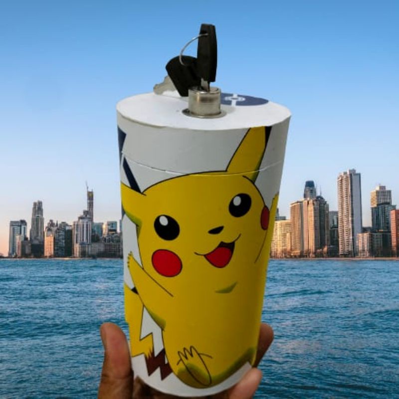 CELENGAN PIPA PVC KARAKTER PIKACHU