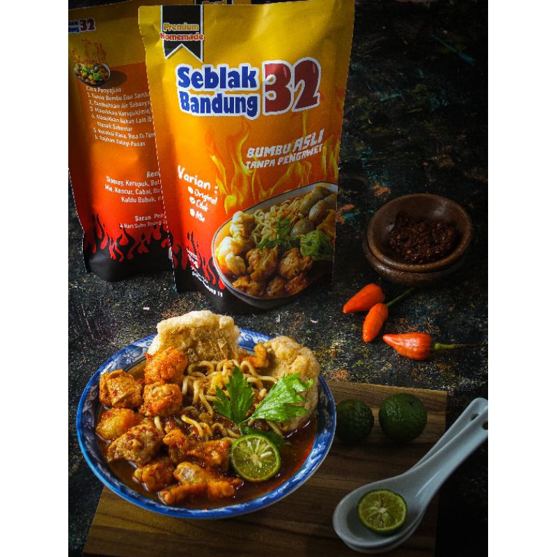 

Seblak bandung 32 varian mie