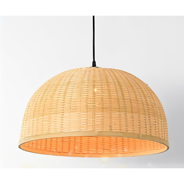 Lampu Gantung Bambu Unik Besar