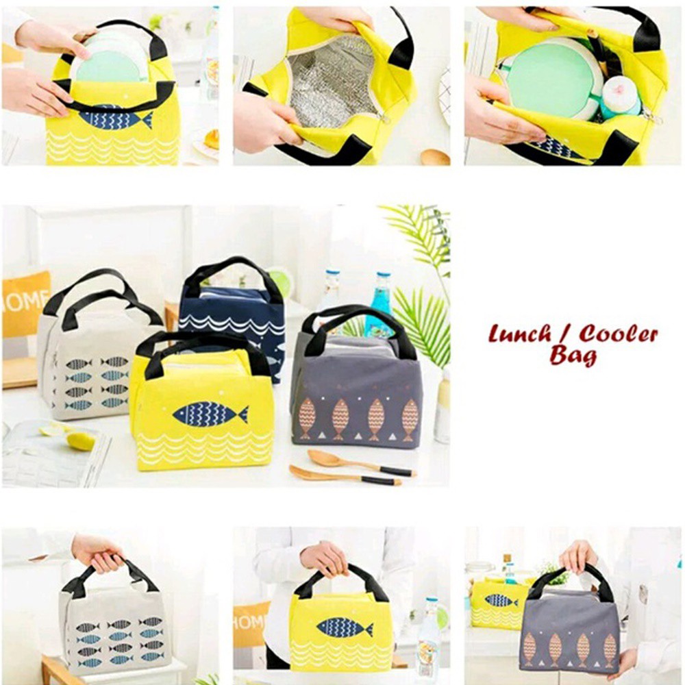 Tas bekal  Cooler Bag Random Motif