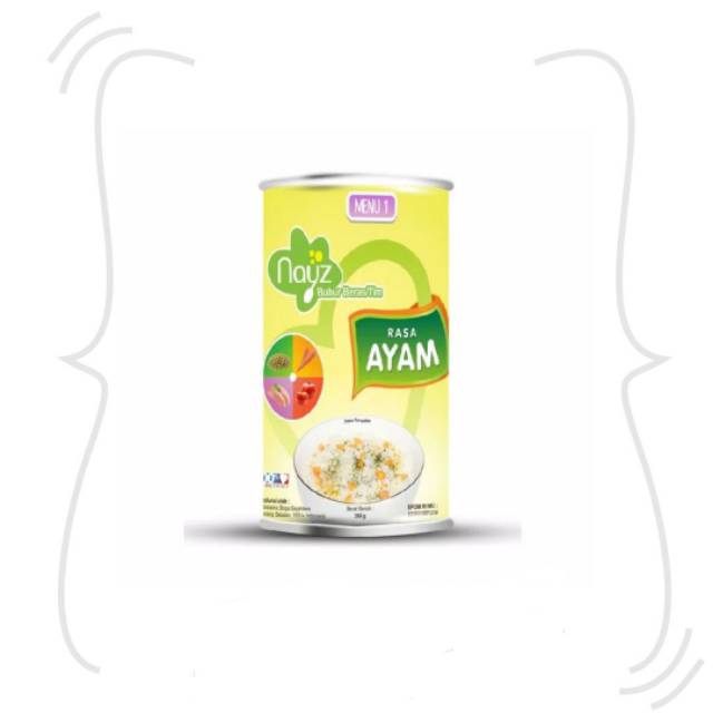 

Nayz bubur tim organic 300g