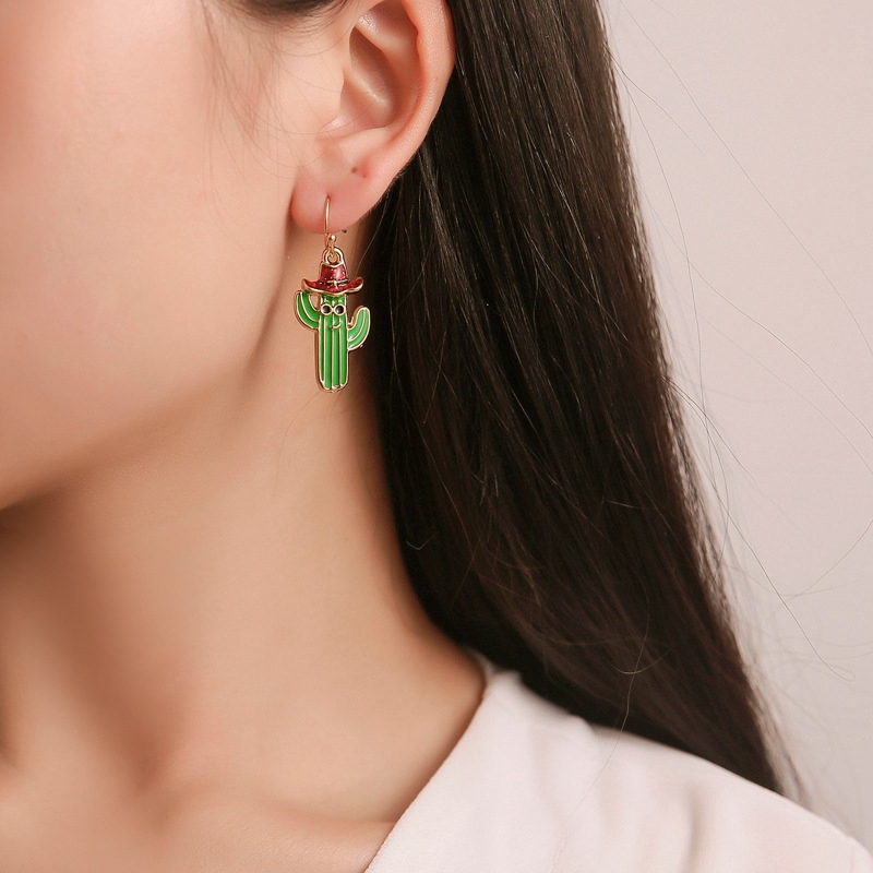 Anting-anting aksesoris fashion Kartun bell hadiah natal anting rumbai Anting lucu lonceng rusa