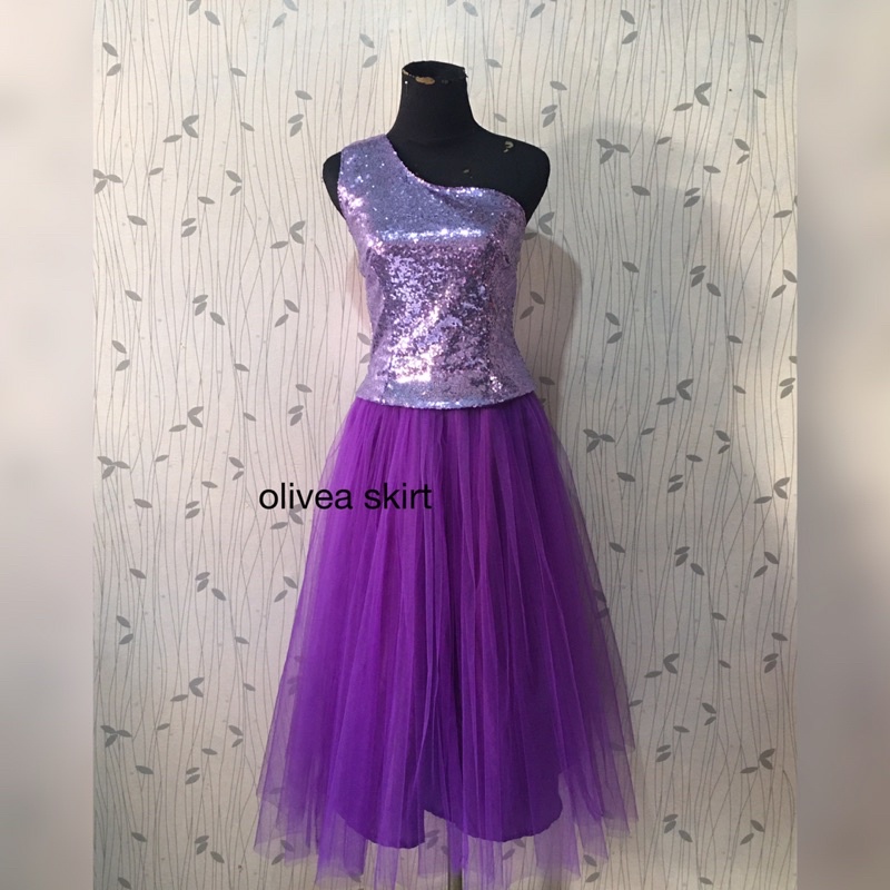 DRESS TUTU DEWASA / STELAN BAJU DEWASA / ATASAN SQUIN