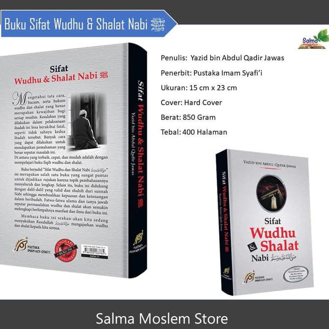 READY-STORE BUKU SIFAT WUDHU & SHALAT NABI IMAM SYAFII | TATA CARA SHOLAT BENAR
