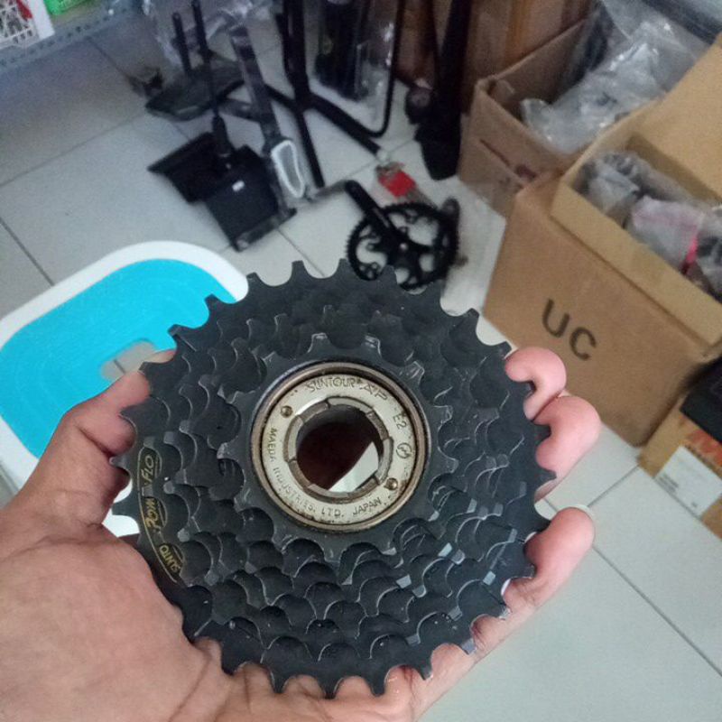 Sproket Suntour 7 speed ulir