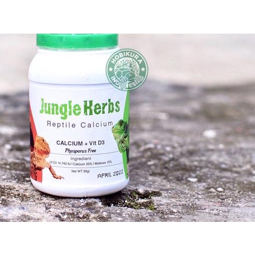☼ Jungle Herbs D3 Reptile / Kalsium Reptile ♢