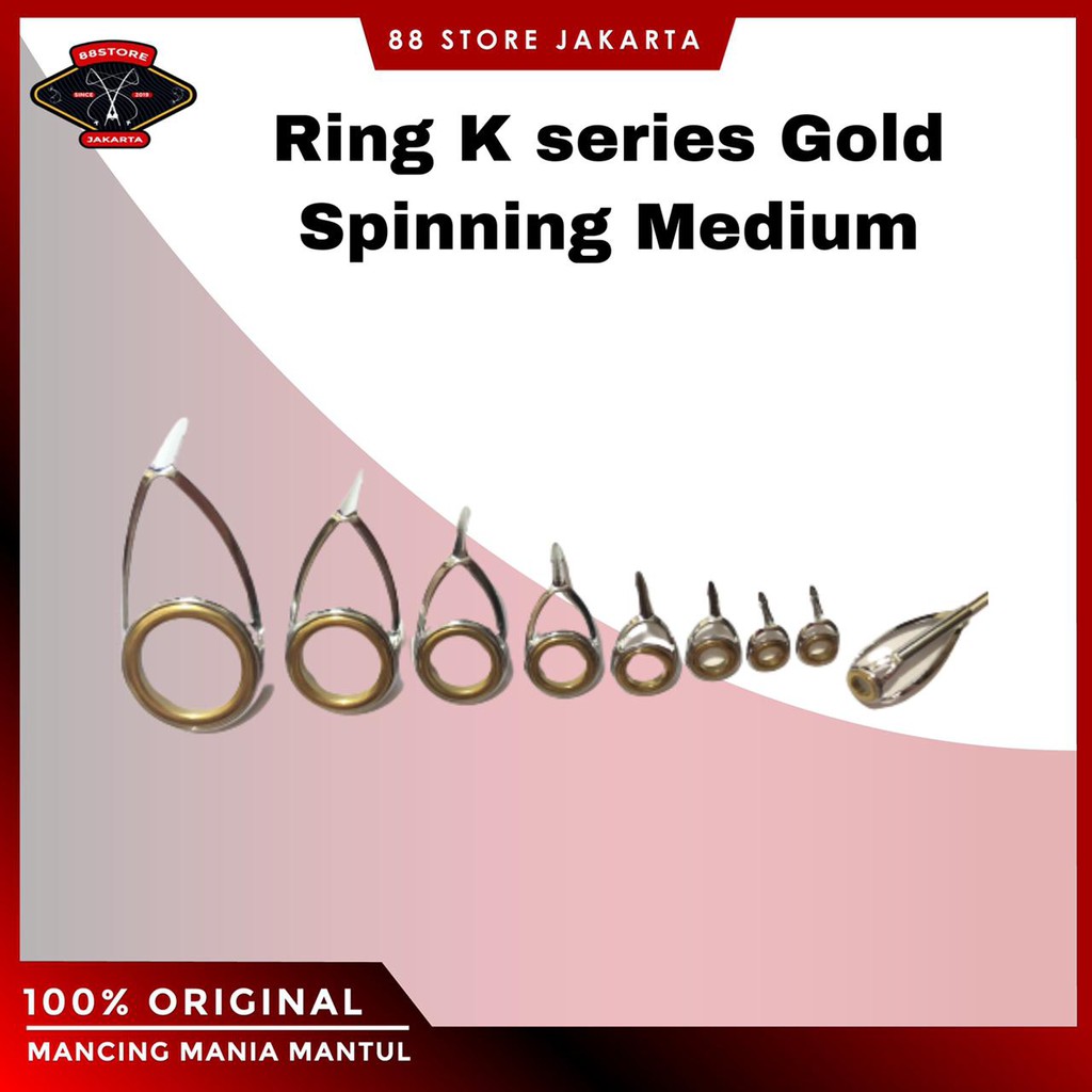 88storejakarta ring guide k series gold/rainbow