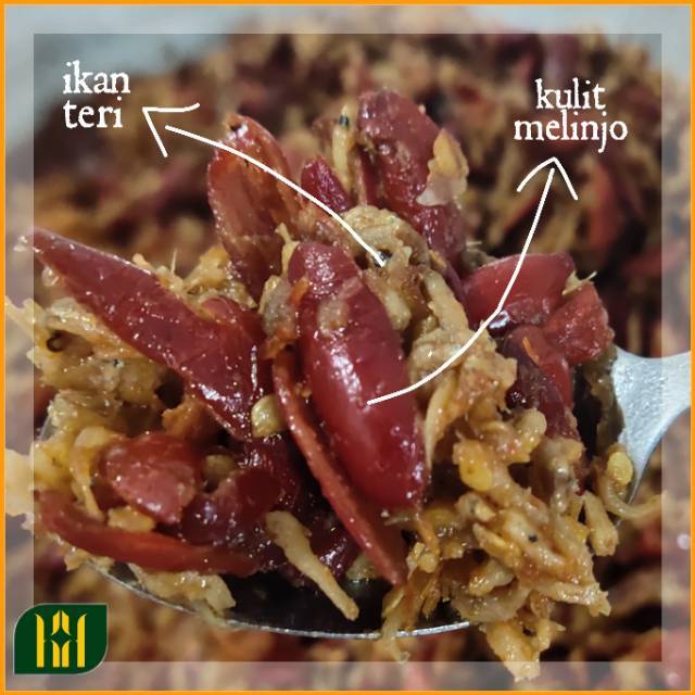 [READY SIAP KIRIM] TERI MEDAN + KULIT MELINJO - SAMBAL KOTA HOEDJAN