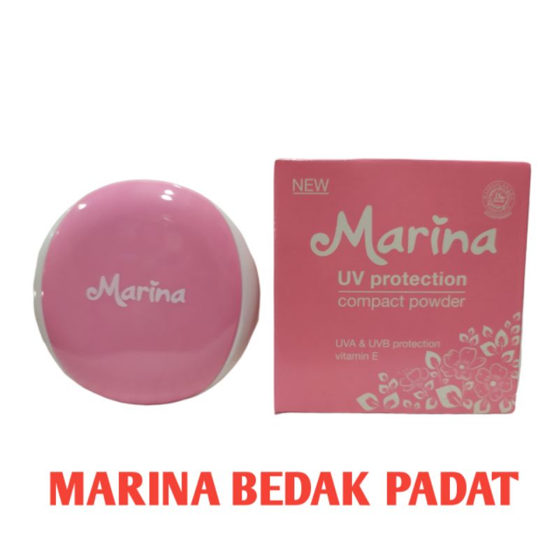BEDAK PADAT MARINA NATURAL/ BEDAK PADAT MARINA MURAH/ MARINA BEDAK PADAT TWO WAY CAKE GLOW 12 GRAM/ 