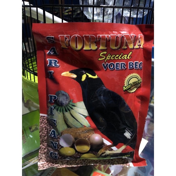 furtuna beo/makanan burung beo
