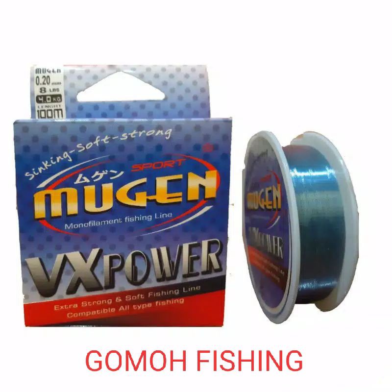 Senar pancing MUGEN VX Power Monofilament 100m