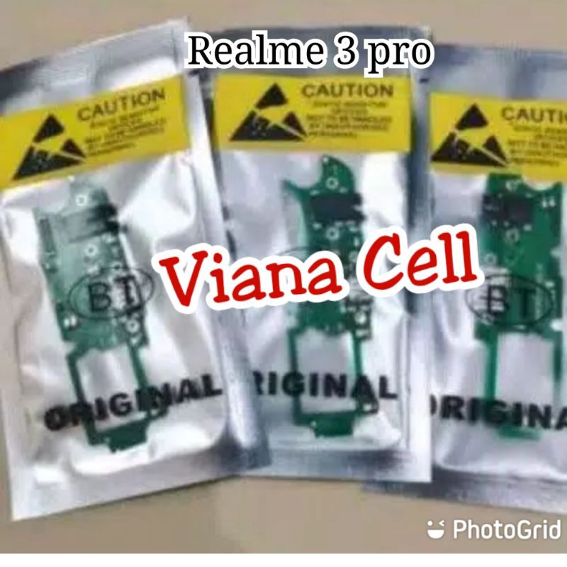 FLEXIBLE BOARD KONEKTOR CHARGER REALME 3 PRO ORI PCB CONNECTOR CAS