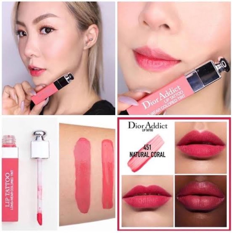 DIOR Lip Tattoo 451 Natural Coral