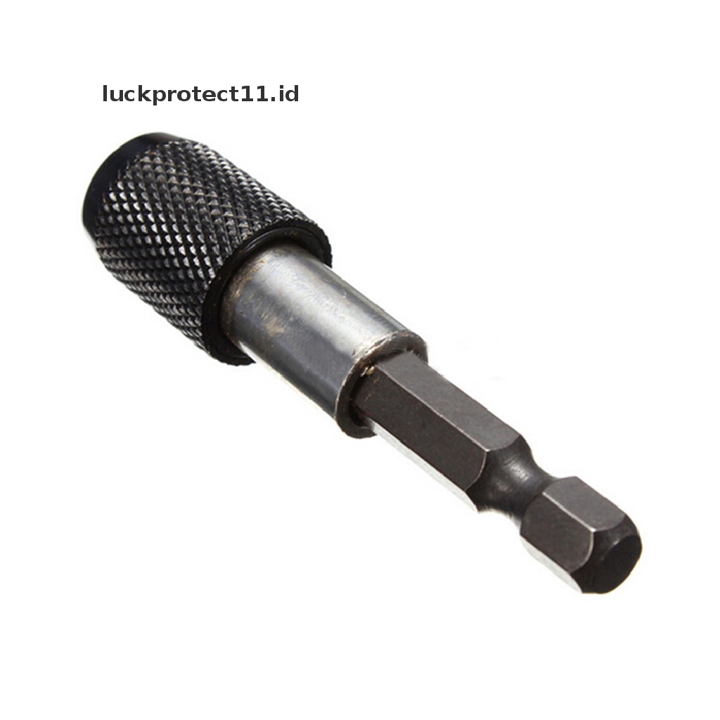 // Hg &amp; ID// 1per4 &quot;60mm Hex Shank Magnetic Quick Release Mata Obeng Drill Holder Tools