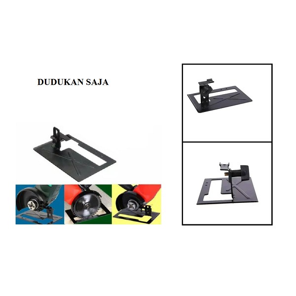 Dudukan Gerinda Tangan 4 inch 4&quot; Jadi Circular Saw Stand Holder Gerinda Tatakan gerinda Tanpa Cover