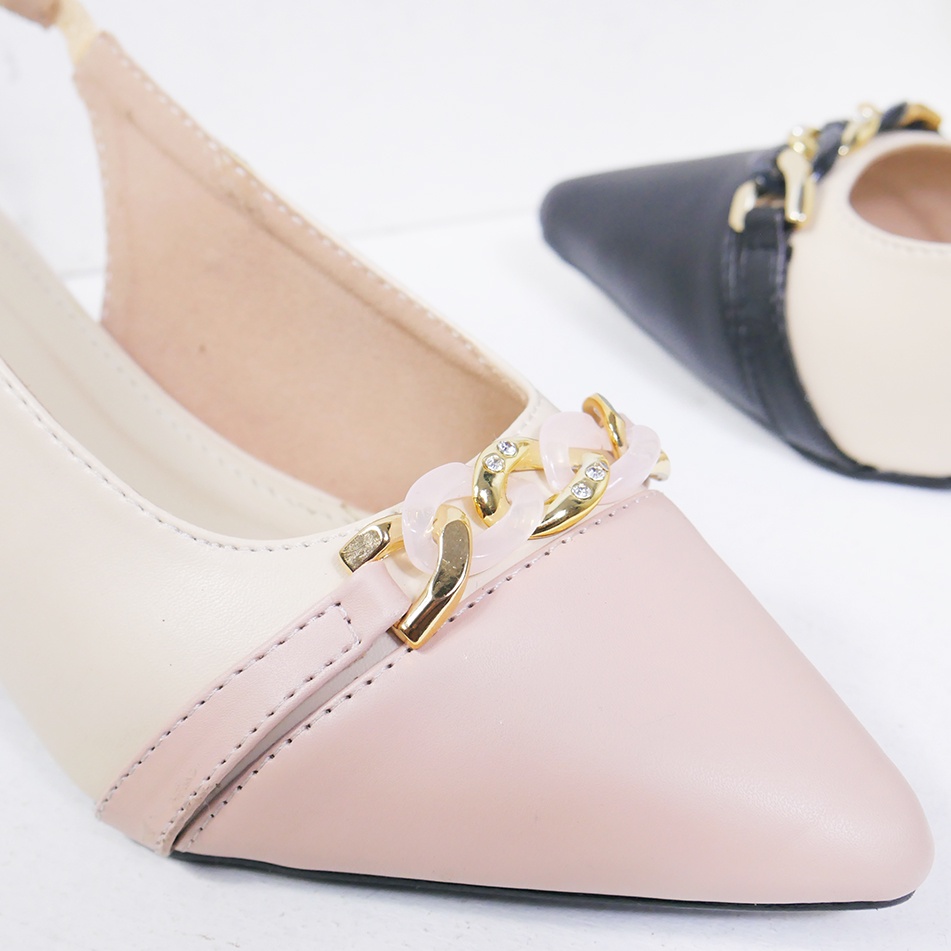 Bernike Shoes - Sepatu Heels Wanita Velerie Slingback Heels 5 cm