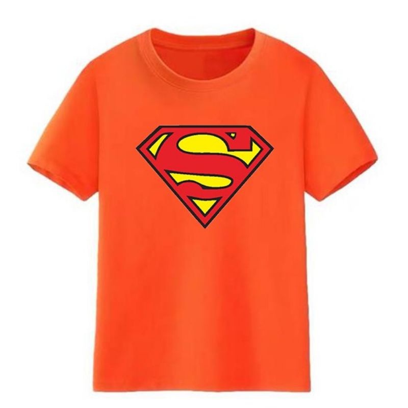 Uxlo/Kaos Anak Laki Laki MUrah Umur 1 sampai 10/Atasan Anak Laki Superhero Superman/Baju Karakter