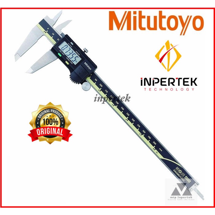 Vernier Sigmat Digital 8" Caliper Mitutoyo 0-200mm Mitutoyo 100% ORIGINAL mtpmtp