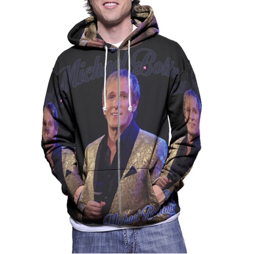 Jaket Hoodie Michael Bolton Hoodie Fullprint Casual Zipper Hoodie Fullprint New Casual Unisex Hoodie