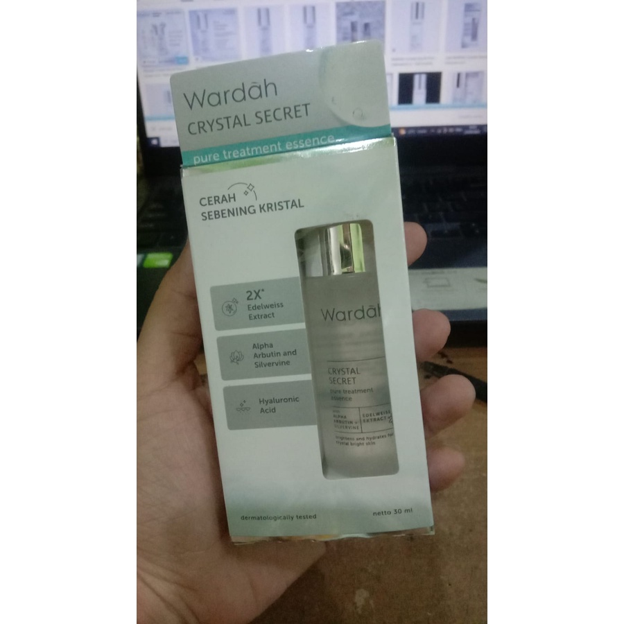 WARDAH CRYSTAL SECRET PURE TREATMENT ESSENCE 30 ML @MJ