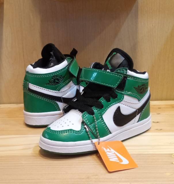 SEPATU JORDAN ANAK MURAH PREMIUM HIGH QUALITY JORDAN KIDS GREEN