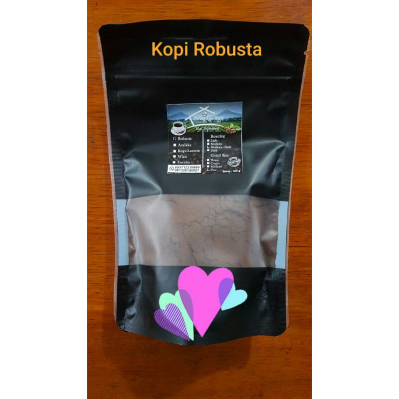 

Kopi Robusta Single Origin Temanggung Murni Tanpa Campuran