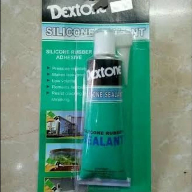 

lem kaca sealant silicone tube bening clear