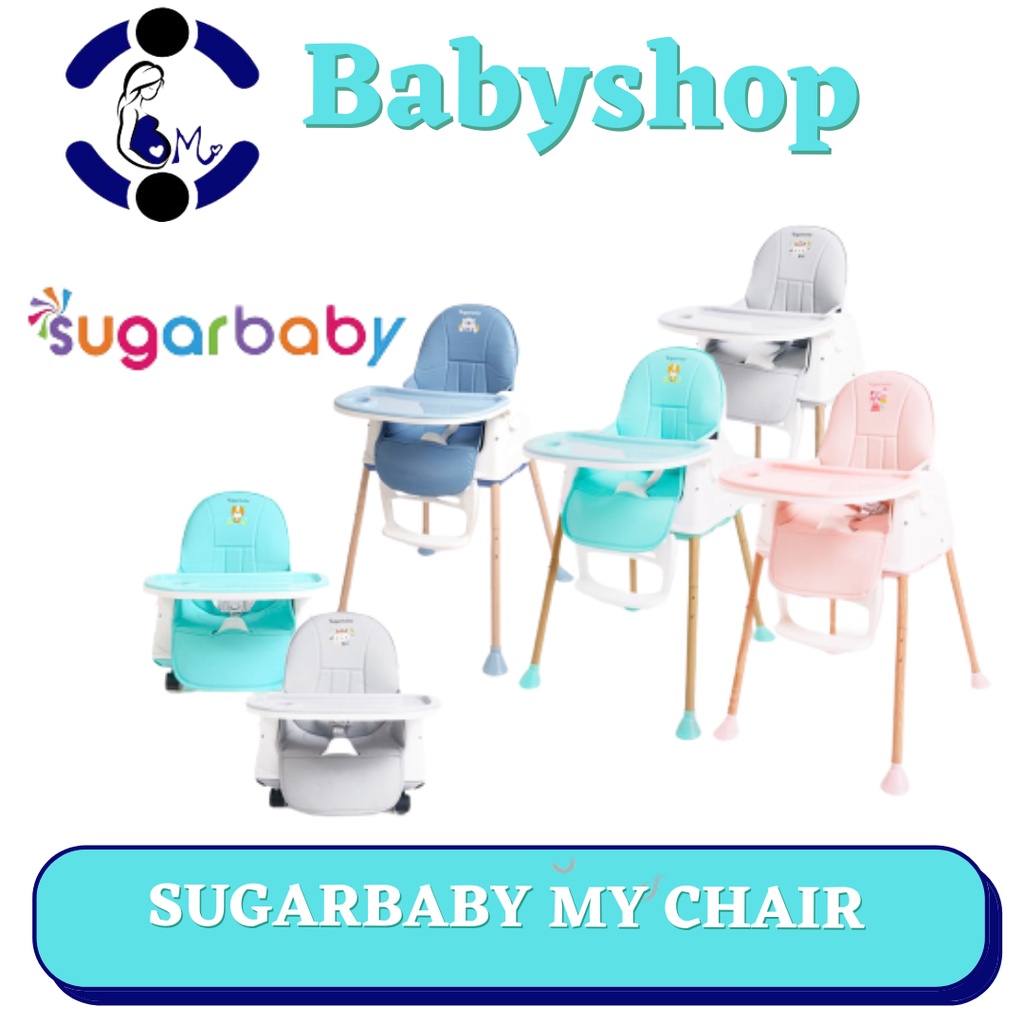 Jual Sugar Baby My Chair Baby Booster & High Chair Booster Seat + Table