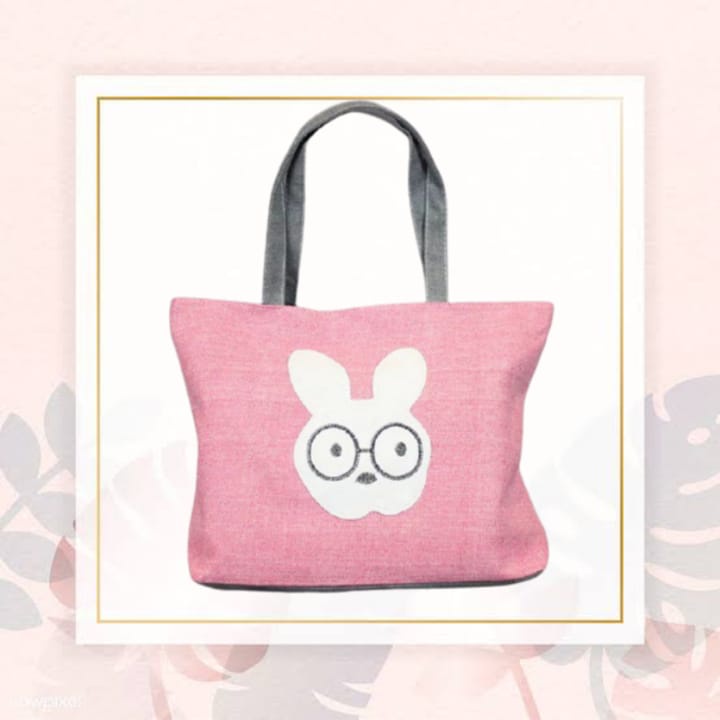 YA 454 - Tas tote bun-bun cute MOCA