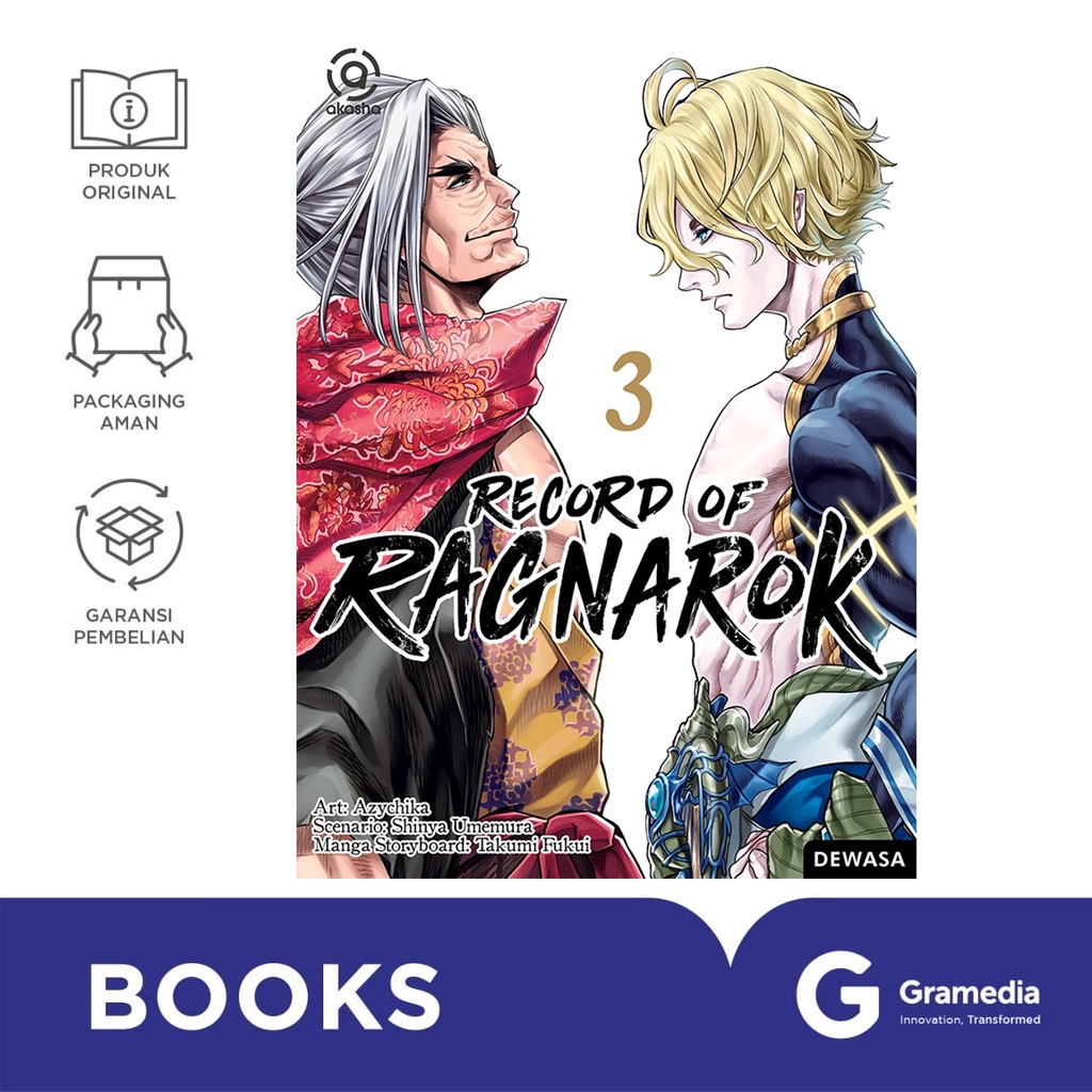 Gramedia Bali - Akasha : Record Of Ragnarok 03