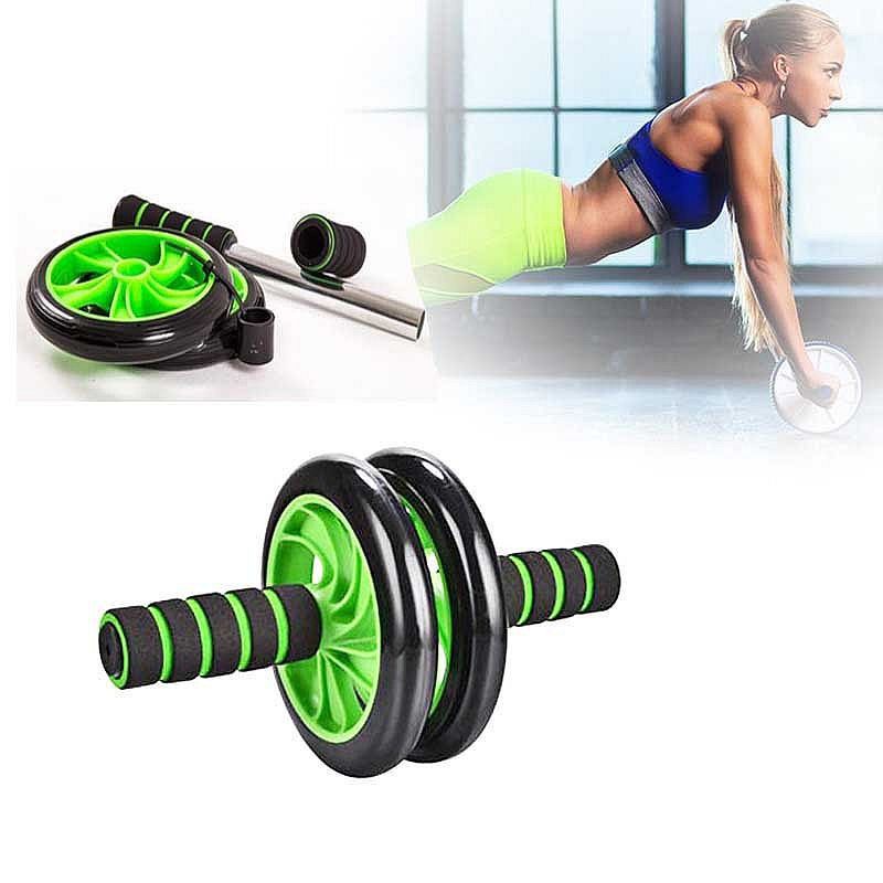 ABS Roller Wheel Alat Fitness Power Push Up Fitnes Gym Fitness ABS ROller Wheel / Alat Fitness Roda